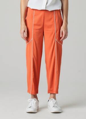 Pantalon 7/8 stretch taille normale orange OZAI N KU femme