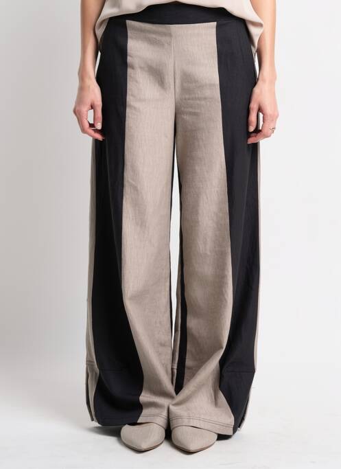 Pantalon large poches taille normale noir URBAN BY ALEMBIKA femme