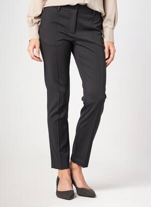Pantalon chino stretch taille normale noir PARA MI femme