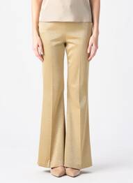 Pantalon flare coupe évasée or IMPERIAL femme