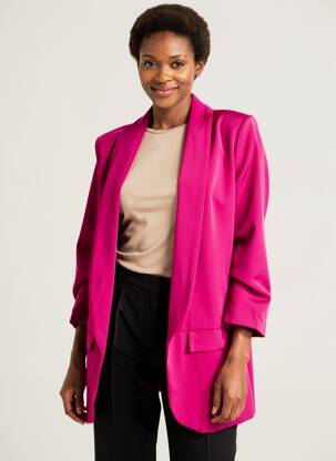 Blazer poches violet NEW COLLECTION femme