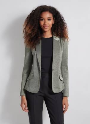 Veste casual col tailleur gris B.YOUNG femme