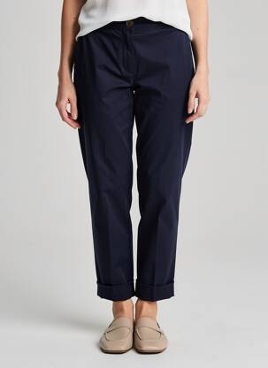 Pantalon chino tissage popeline taille normale bleu LEE COOPER femme