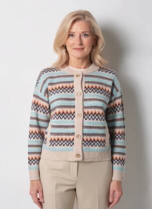 Gilet manches longues stretch beige WHITE STUFF femme