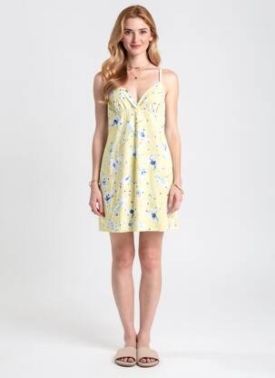 Nuisette/combinette stretch jaune IMPETUS femme