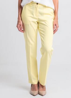 Pantalon slim poches jaune SCOTCH & SODA femme