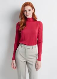 T-shirt manches longues manches longues rouge PAIN DE SUCRE femme