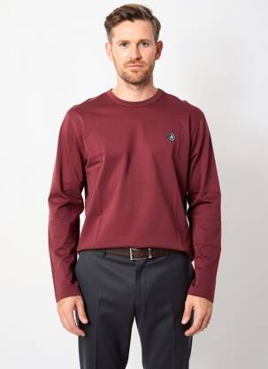 T-shirt bio manches longues marron MAT DE MISAINE homme