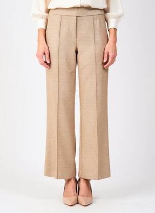 Pantalon large poches taille normale marron STARK femme
