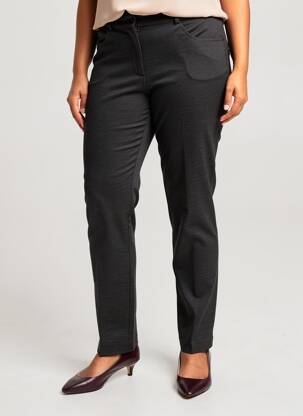 Pantalon slim taille élastique taille normale noir STARK femme