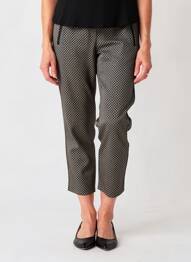 Pantalon 7/8 stretch taille normale noir STARK femme