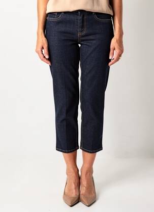 Pantalon 7/8 stretch taille normale bleu STARK femme