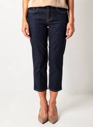 Pantalon 7/8 stretch taille normale bleu STARK femme