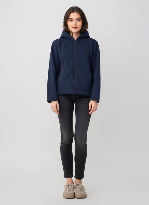 Polaire coupe cintrée bleu J. MOURA femme