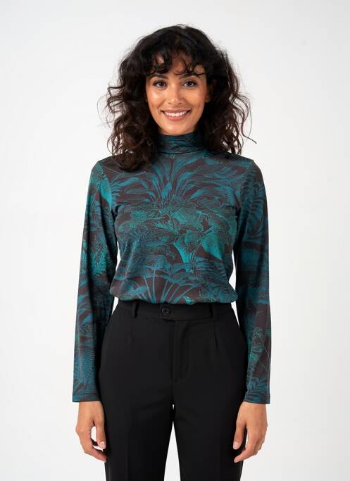 T-shirt manches longues manches longues noir LA FEE MARABOUTEE femme