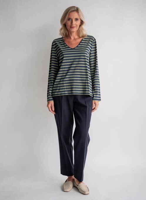 T-shirt manches longues manches longues bleu SAINT JAMES femme