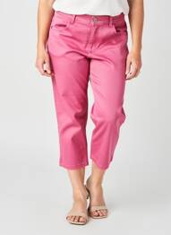 Pantacourt taille normale taille normale rose JENSEN femme