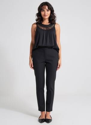 Top sans manche sans manche noir B.YOUNG femme