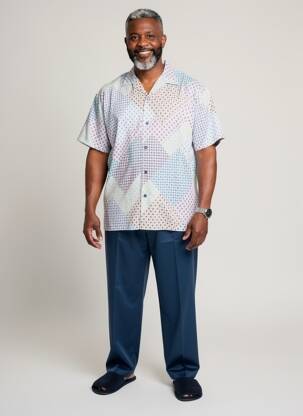 Pyjama bas pantalon bleu HOM homme