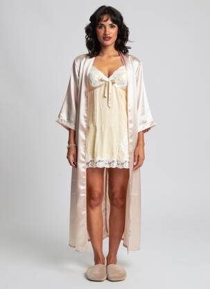 Nuisette/combinette stretch beige MARJOLAINE femme