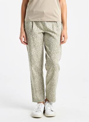 Jogging stretch taille normale vert B.YOUNG femme