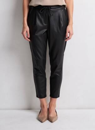 Pantalon 7/8 stretch taille normale noir VERO MODA femme
