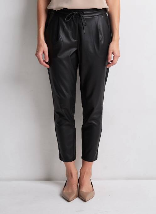 Pantalon 7/8 stretch taille normale noir VERO MODA femme