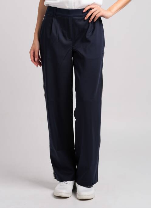 Pantalon large poches taille normale bleu VERO MODA femme