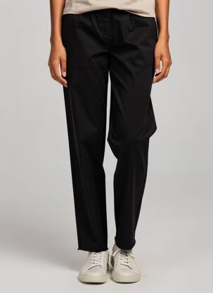 Pantalon chino taille normale taille normale noir PIECES femme