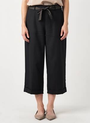 Pantalon 7/8 taille élastique taille normale noir VERO MODA femme
