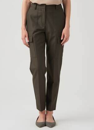 Pantalon chino taille normale taille normale vert VERO MODA femme