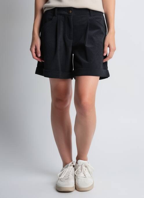Short taille à pinces taille haute noir VERO MODA femme