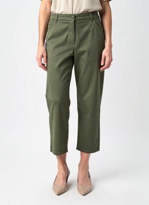 Pantacourt poches vert CAROLL femme