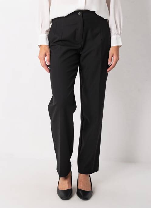 Pantalon slim poches noir AMY&CLO femme