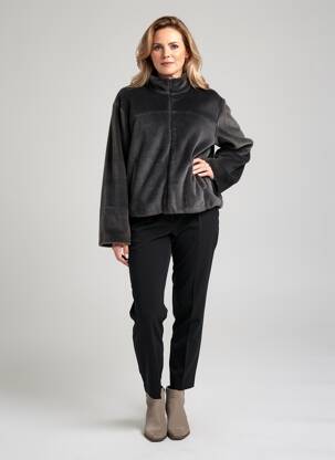 Blouson col col montant gris GERRY WEBER femme