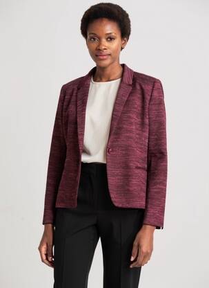 Blazer poches rouge MODISSIMO femme