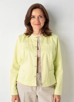 Veste casual col rond vert GERRY WEBER femme