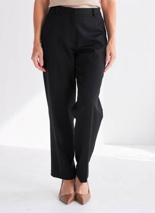 Pantalon droit stretch taille normale noir GERRY WEBER femme