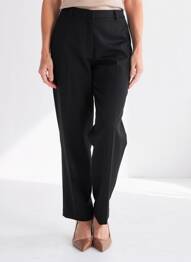 Pantalon droit stretch taille normale noir GERRY WEBER femme