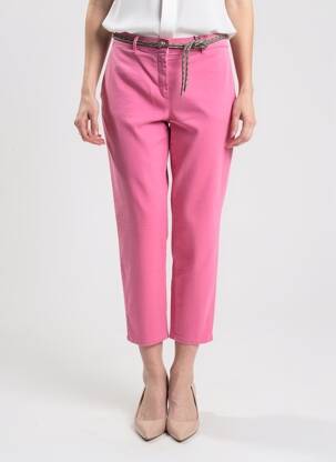 Pantalon 7/8 stretch taille normale rose GERRY WEBER femme
