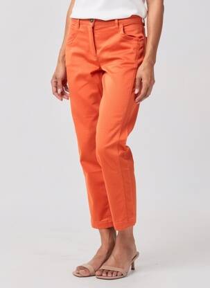 Pantalon 7/8 stretch taille normale orange GERRY WEBER femme