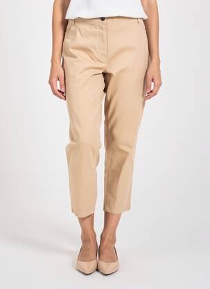 Pantalon 7/8 stretch taille normale beige BETTY BARCLAY femme