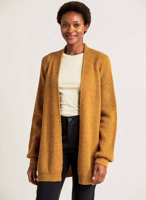 Gilet manches longues stretch orange VOODOO femme