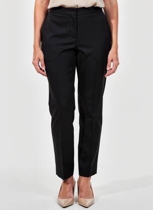 Pantalon slim taille élastique taille normale noir JUMFIL femme