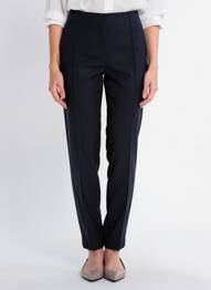 Pantalon slim taille élastique taille normale bleu JUMFIL femme