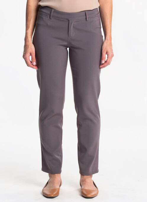 Pantalon slim poches gris CHRISTIAN MARRY femme
