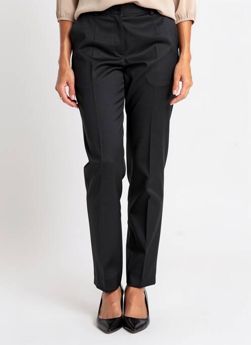 Pantalon slim poches taille haute noir JUMFIL femme