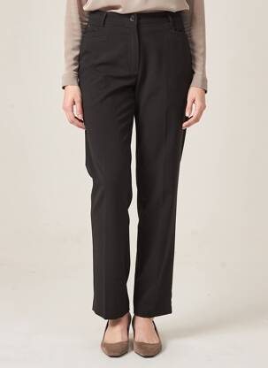 Pantalon slim stretch taille normale noir JUMFIL femme