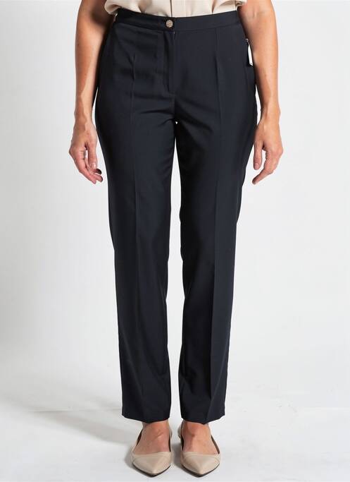 Pantalon slim taille élastique taille normale bleu JUMFIL femme