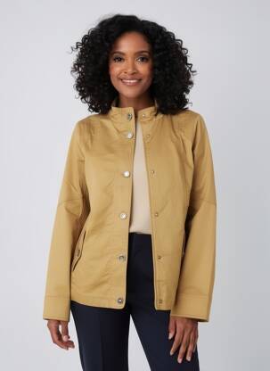 Veste casual poches beige 7 SEASONS femme